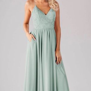 Kennedy Blue Cameron Bridesmaid Dress in Seaglass